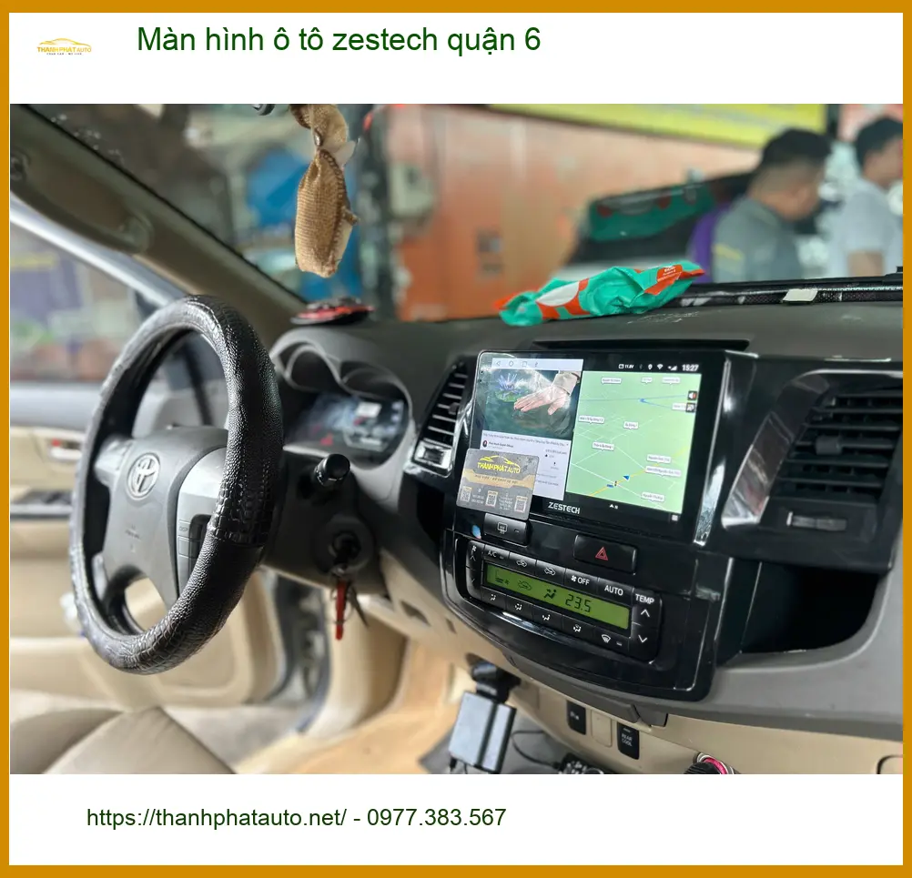Nơi Gắn Màn Hình Android Ô Tô hình ô tô zestech quận 6 - Giá Tốt TPHCM ảnh thực tế 3