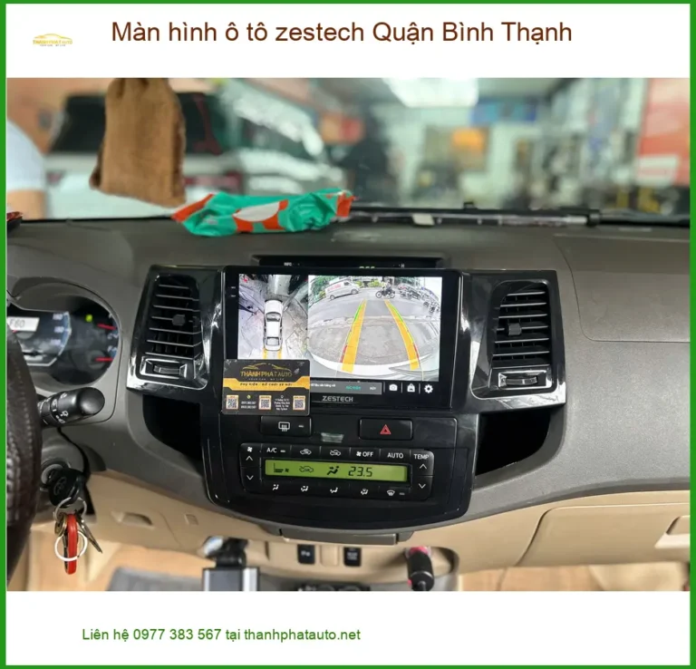 Nơi Gắn Màn Hình Android Ô Tô hình ô tô zestech Quận Bình Thạnh - Giá Tốt TPHCM