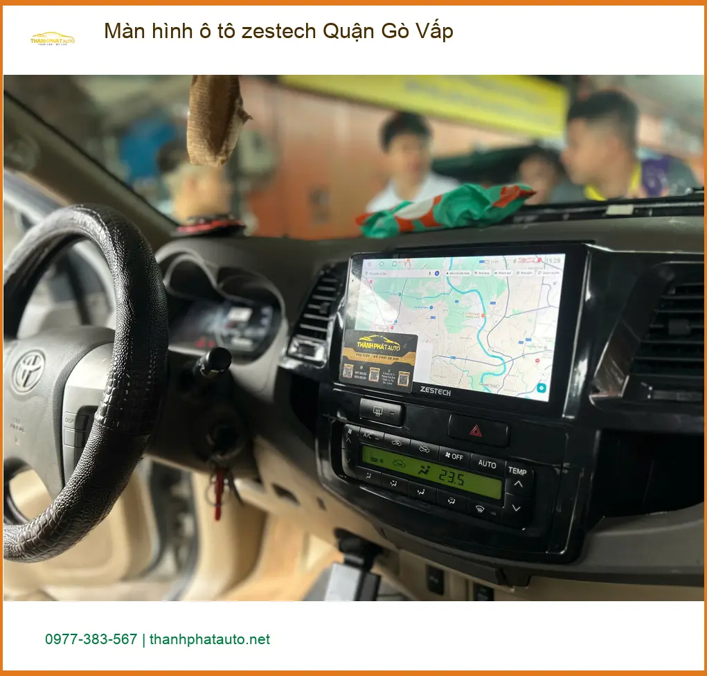 Nơi Lắp Màn Hình Android Ô Tô hình ô tô zestech Quận Gò Vấp - Giá Tốt TPHCM ảnh thực tế 2