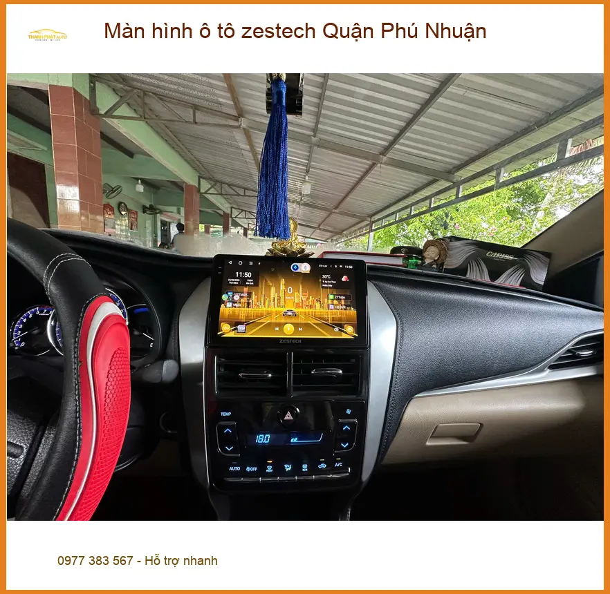 Nơi Gắn Màn Hình Android Ô Tô hình ô tô zestech Quận Phú Nhuận - Giá Tốt TPHCM