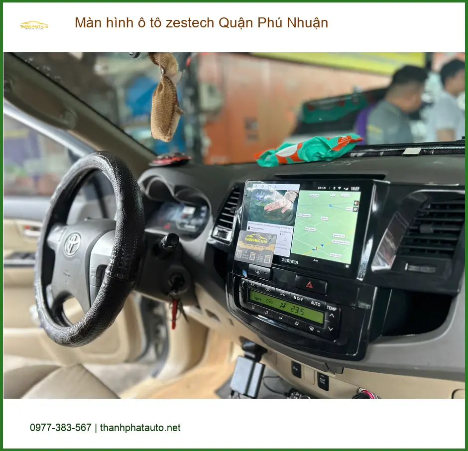 Nơi Gắn Màn Hình Android Ô Tô hình ô tô zestech Quận Phú Nhuận - Giá Tốt TPHCM ảnh thực tế 2