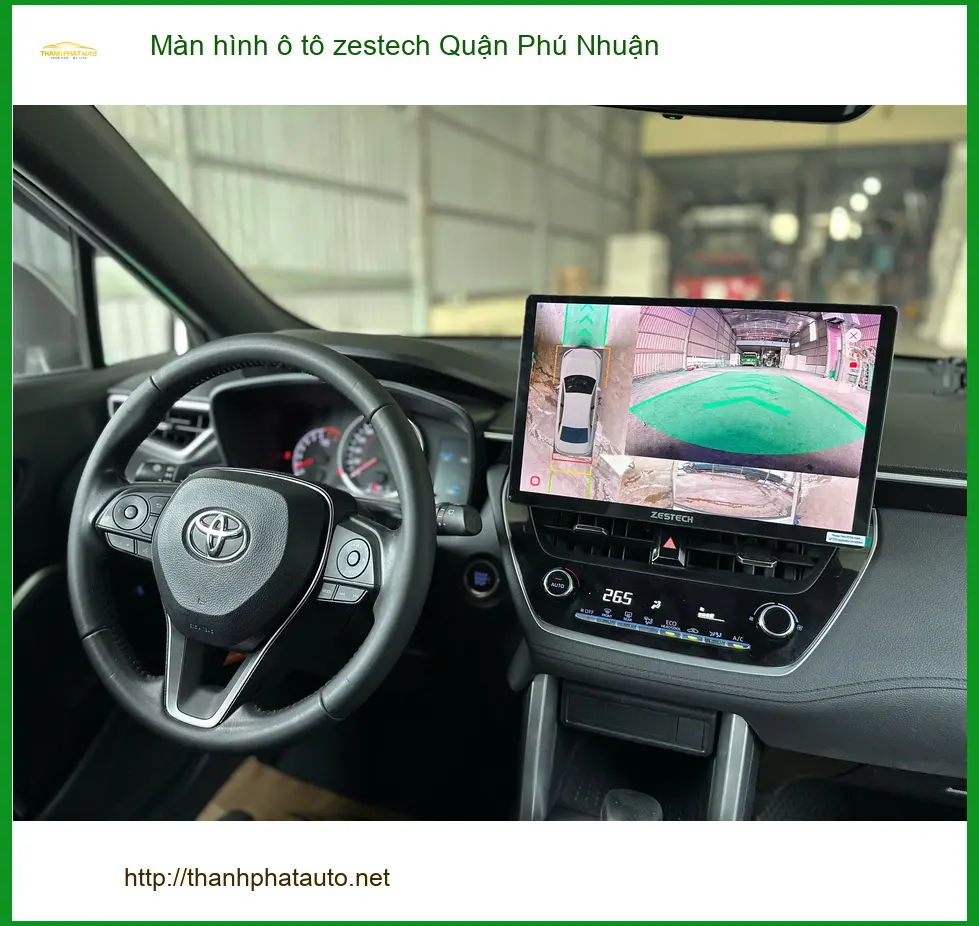 Nơi Gắn Màn Hình Android Ô Tô hình ô tô zestech Quận Phú Nhuận - Giá Tốt TPHCM ảnh thực tế 3