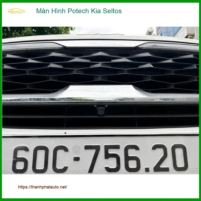 Chị Mai Anh lắp màn hình Potech Kia Seltos tại Quận 12 vì màn zin chậm ảnh thực tế 5