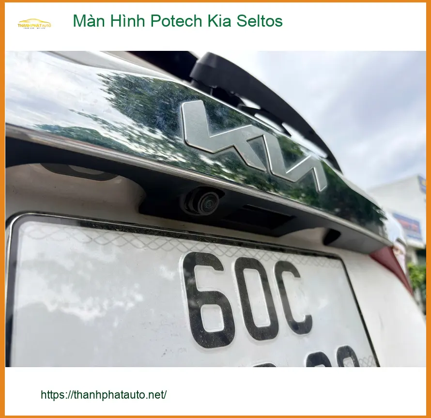 Anh Khải nâng cấp Màn Hình Potech Kia Seltos tại Hóc Môn chính hãng ảnh thực tế 4