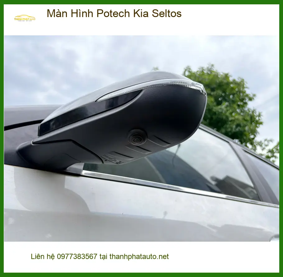 Anh Dũng lắp Màn Hình Potech Kia Seltos tại Quận 10 - Màn zin chậm phản hồi ảnh thực tế 3