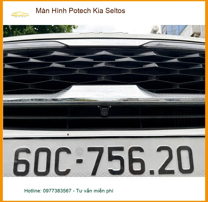 Anh Khải lắp màn hình Potech Kia Seltos tại Cần Giờ để chuyến đi phượt thêm trọn vẹn ảnh thực tế 4