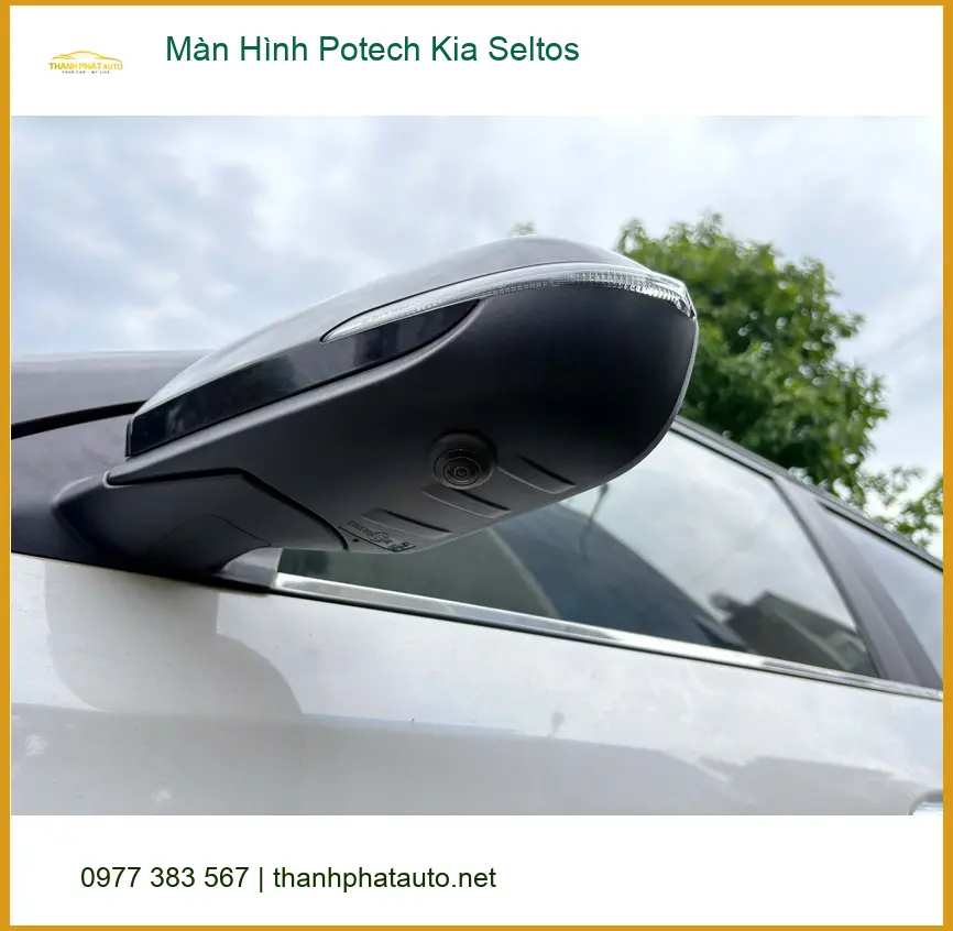 Cô Thảo nâng cấp Màn Hình Potech cho Kia Seltos tại Quận Tân Bình để có trải nghiệm lái xe hiện đại hơn. ảnh thực tế 4