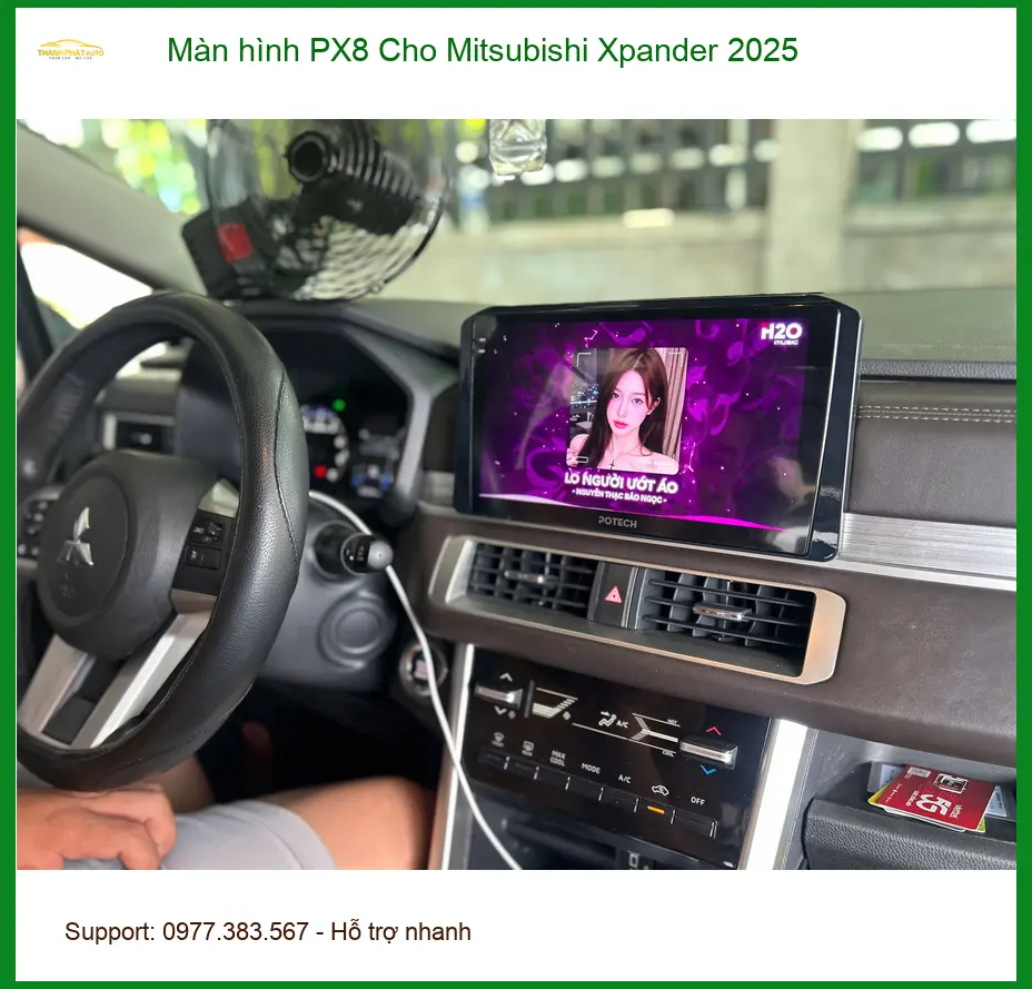 Chị Thảo nâng cấp Màn hình PX8 Xpander 2025 tại Quận 5 cần tư vấn kỹ ảnh thực tế 2