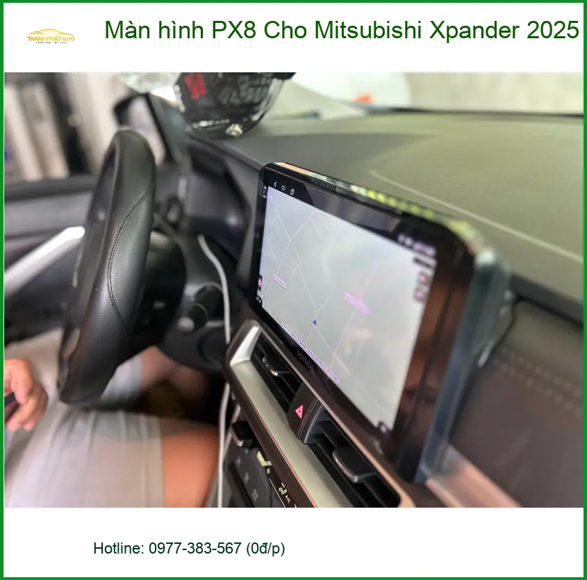 Lắp Màn hình PX8 Mitsubishi Xpander 2025 Quận Huyện Hóc Môn uy tín
