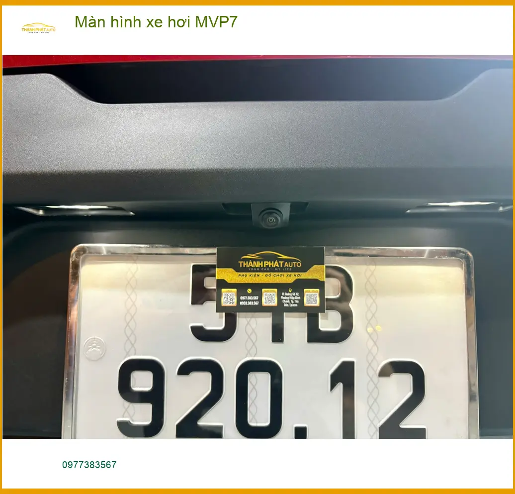 Trung tâm lắp Màn hình xe hơi MVP7 chính hãng cho Toyota Camry Quận 9 ảnh thực tế 4