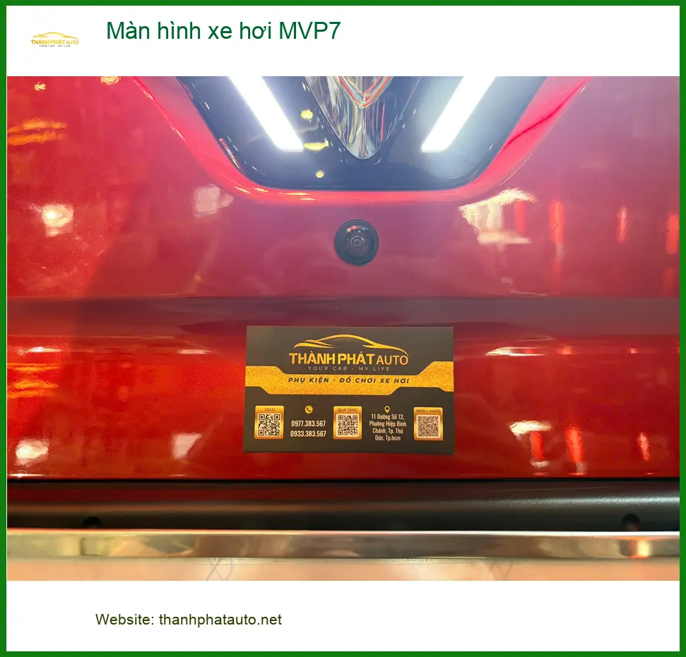Trung tâm lắp Màn hình xe hơi MVP7 chính hãng cho Toyota Camry Quận 9 ảnh thực tế 5
