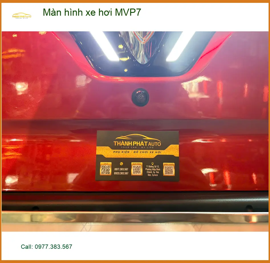 Chị Thanh nâng cấp màn hình MVP7 cho Honda HR-V tại Thủ Đức tiện đường đi làm