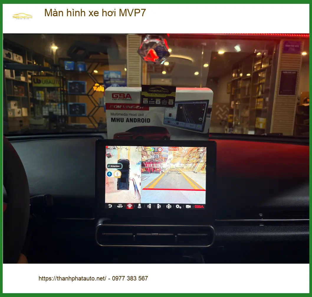 Chị Thanh nâng cấp màn hình MVP7 cho Honda HR-V tại Thủ Đức tiện đường đi làm ảnh thực tế 4