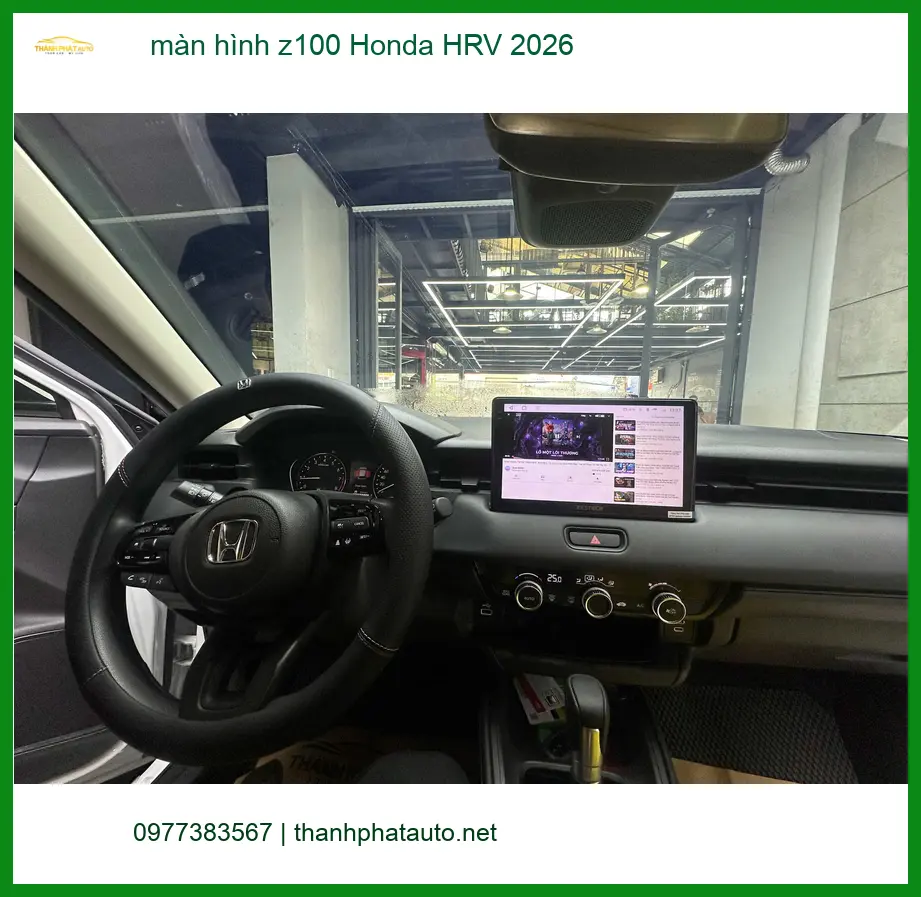 Anh Bảo lắp màn hình Z100 Honda HRV 2026 tại Bình Tân. ảnh thực tế 5