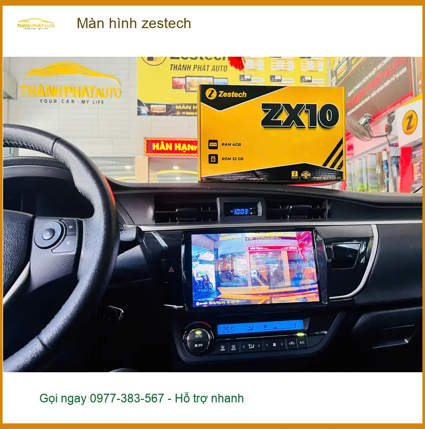 Chị Thảo lắp màn hình Zestech cho Honda CRV tại Quận 12 nâng cấp trải nghiệm