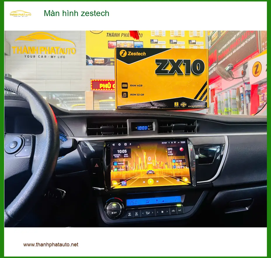Chị Thảo lắp màn hình Zestech cho Honda CRV tại Quận 12 nâng cấp trải nghiệm ảnh thực tế 3