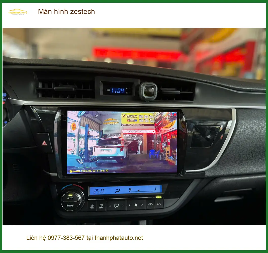Chị Thảo lắp màn hình Zestech cho Honda CRV tại Quận 12 nâng cấp trải nghiệm ảnh thực tế 5