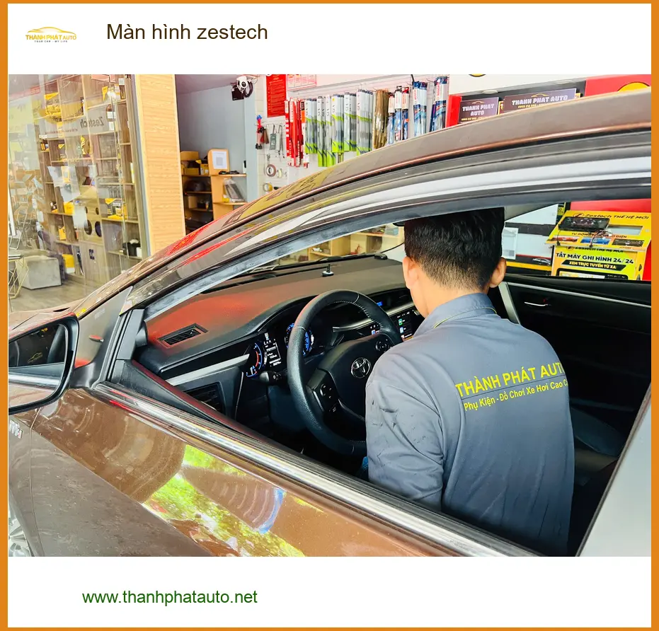 Anh Kiên lắp màn hình Zestech cho Honda CRV tại Hóc Môn để nâng tầm trải nghiệm lái ảnh thực tế 3