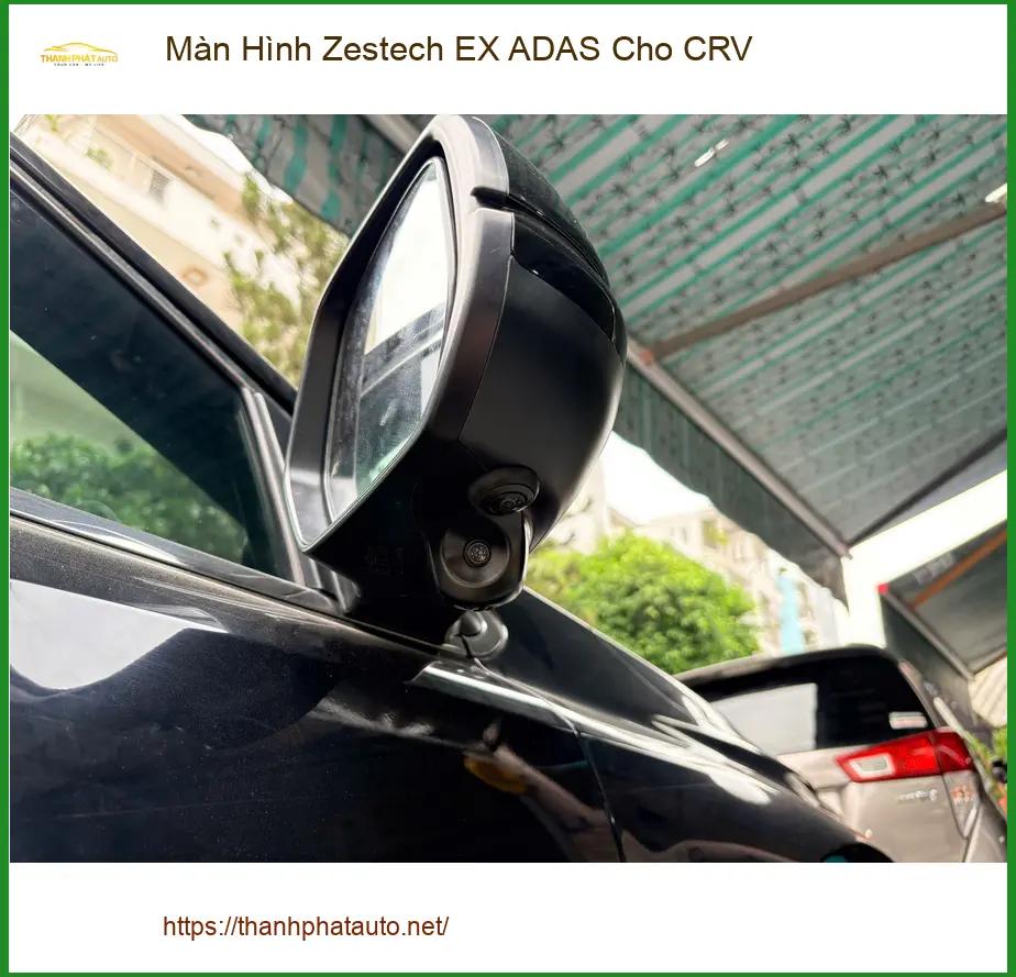 Anh Khải lắp Màn Hình Zestech EX ADAS cho CRV tại Quận Gò Vấp để nâng tầm tiện ích lái xe