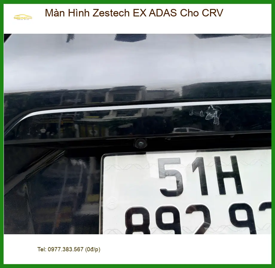 Anh Tuấn Kiệt lắp Màn Hình Zestech EX ADAS cho CRV Quận Tân Bình vì cần ADAS ảnh thực tế 4