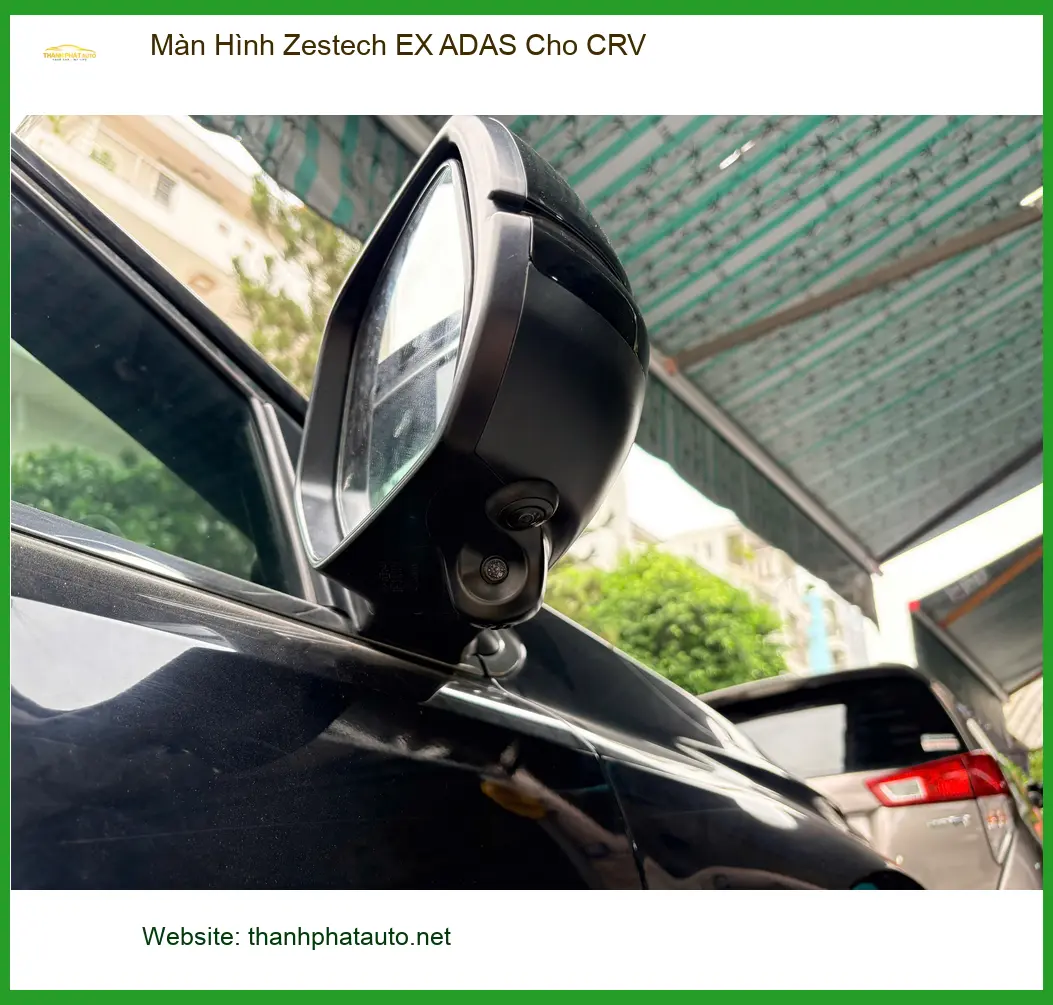 Anh Nam lắp Màn Hình Zestech EX ADAS cho CRV tại Quận 11 ảnh thực tế 2