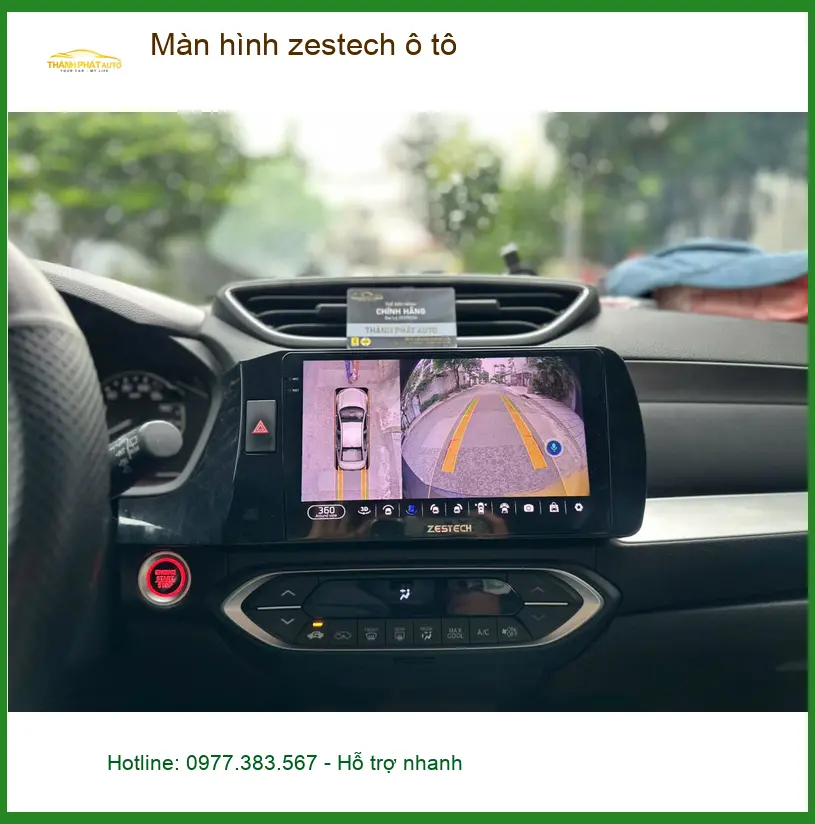 Anh Khải lắp Màn hình Zestech ô tô cho Kia Seltos tại Thủ Đức ảnh thực tế 2