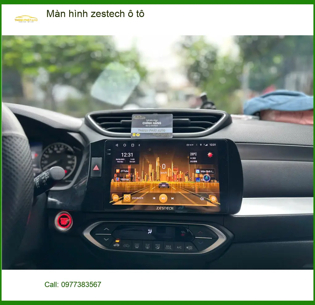 Anh Khải lắp Màn hình Zestech ô tô cho Kia Seltos tại Thủ Đức ảnh thực tế 3