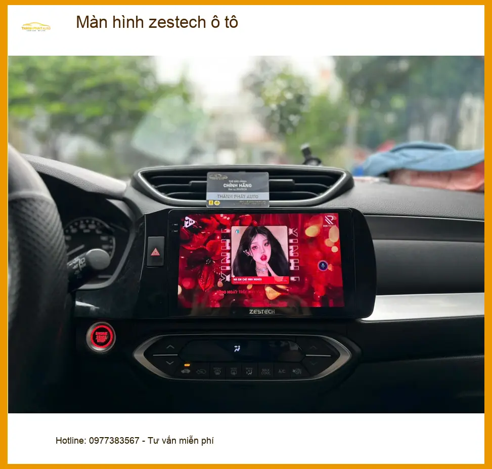 Anh Bằng nâng cấp màn hình Zestech ô tô Kia Seltos ở Hóc Môn