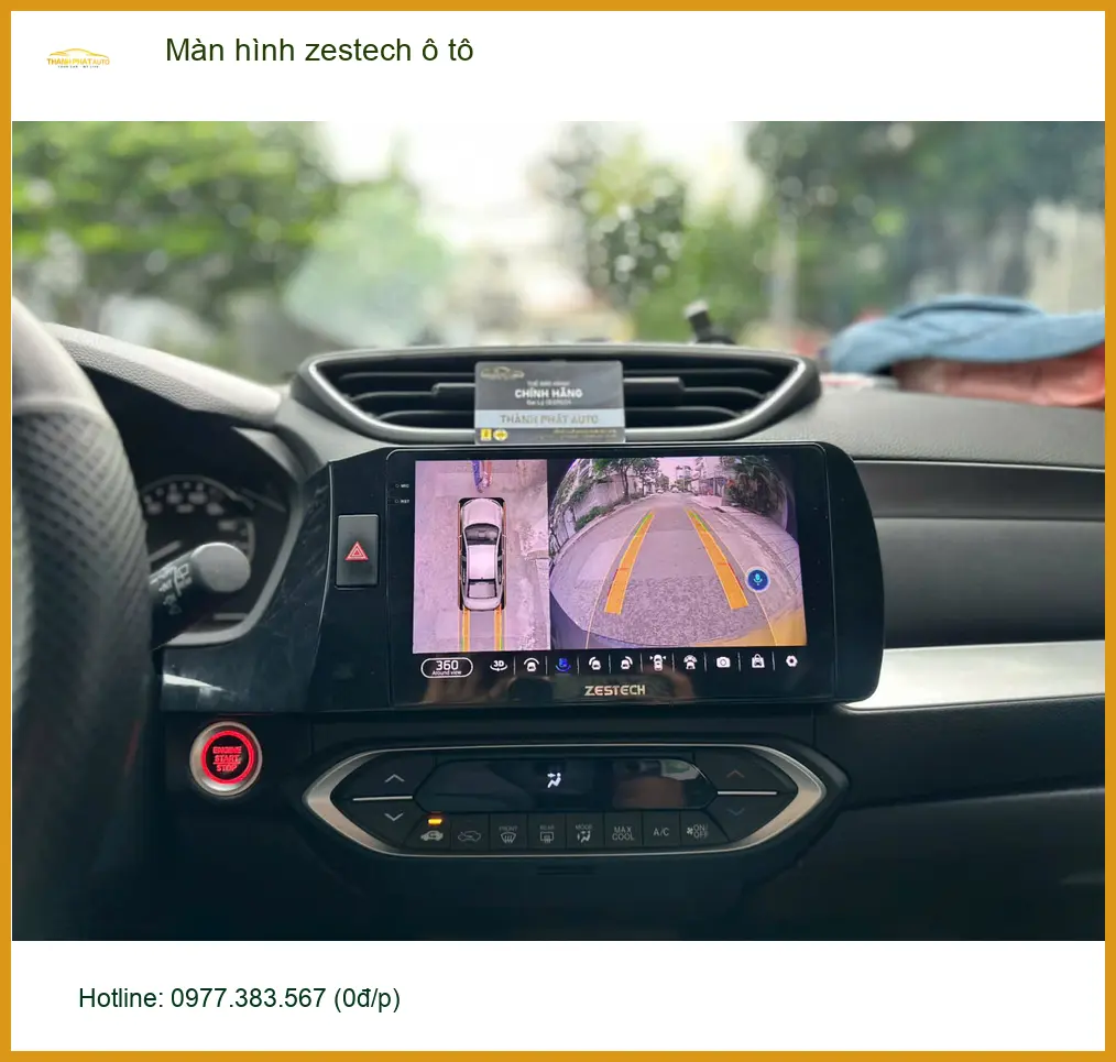 Anh Bằng nâng cấp màn hình Zestech ô tô Kia Seltos ở Hóc Môn ảnh thực tế 3