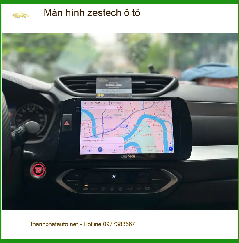 Anh Duy lắp màn hình Zestech ô tô cho Hyundai Accent tại Nhà Bè