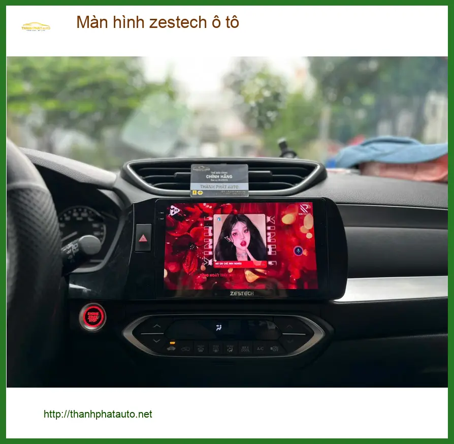 Anh Duy lắp màn hình Zestech ô tô cho Hyundai Accent tại Nhà Bè ảnh thực tế 2