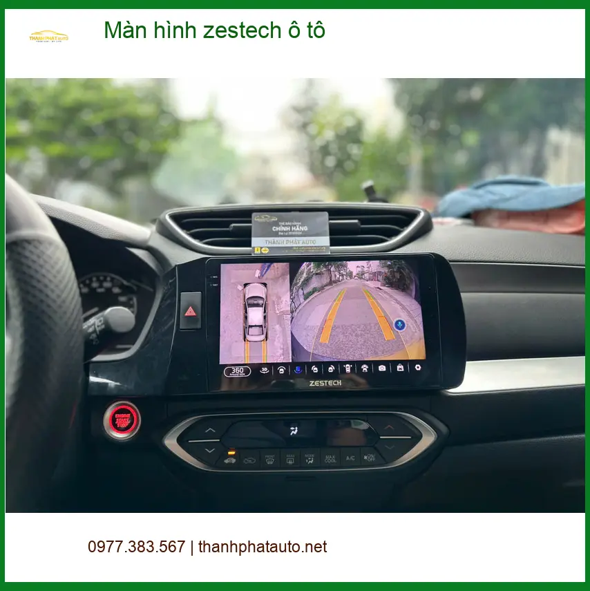 Anh Duy lắp màn hình Zestech ô tô cho Hyundai Accent tại Nhà Bè ảnh thực tế 3