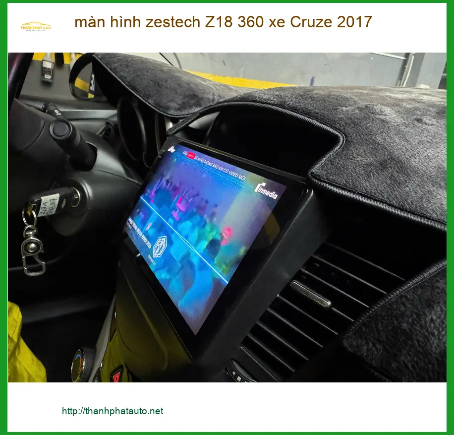 Anh Bảo lắp màn hình Zestech Z18 360 cho Cruze 2017 tại Nhà Bè ảnh thực tế 4