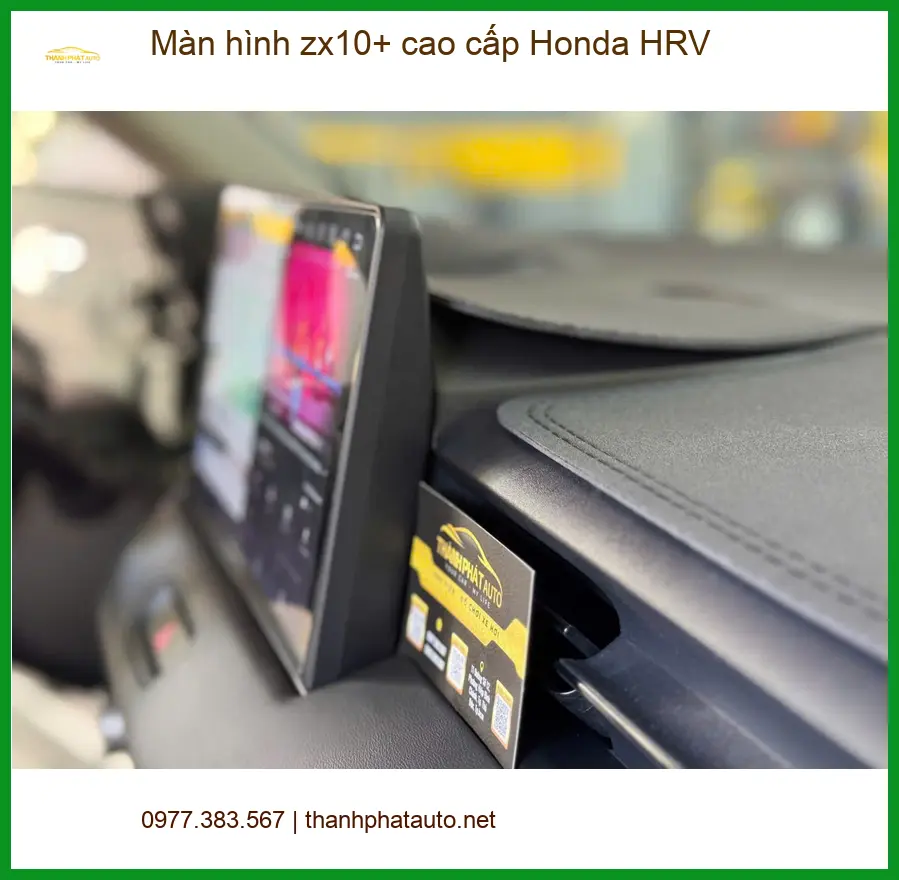 Anh Lâm lắp màn hình ZX10+ cao cấp Honda HRV tại Quận 7 ảnh thực tế 3