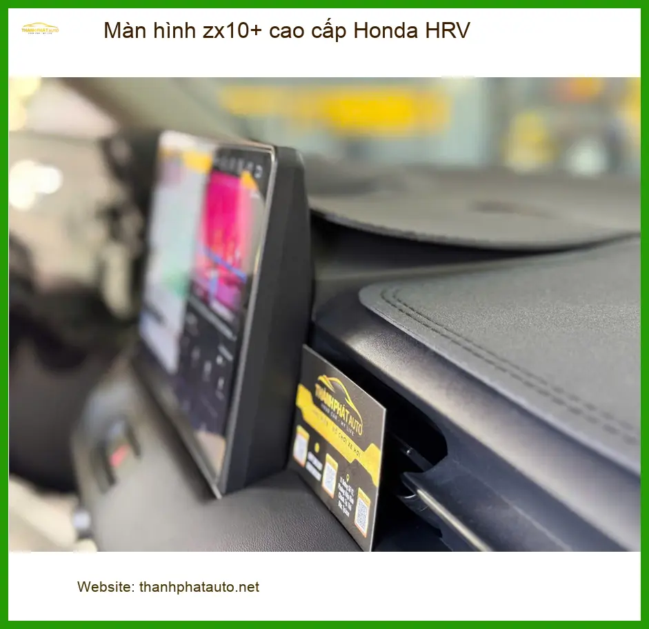Anh Khải lắp màn hình ZX10+ cao cấp cho Honda HRV tại Quận 1. ảnh thực tế 4