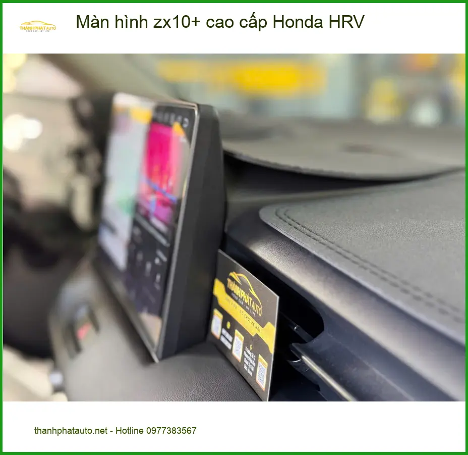 Anh Khôi nâng cấp màn hình ZX10+ cao cấp cho Honda HRV ở Hóc Môn. ảnh thực tế 4