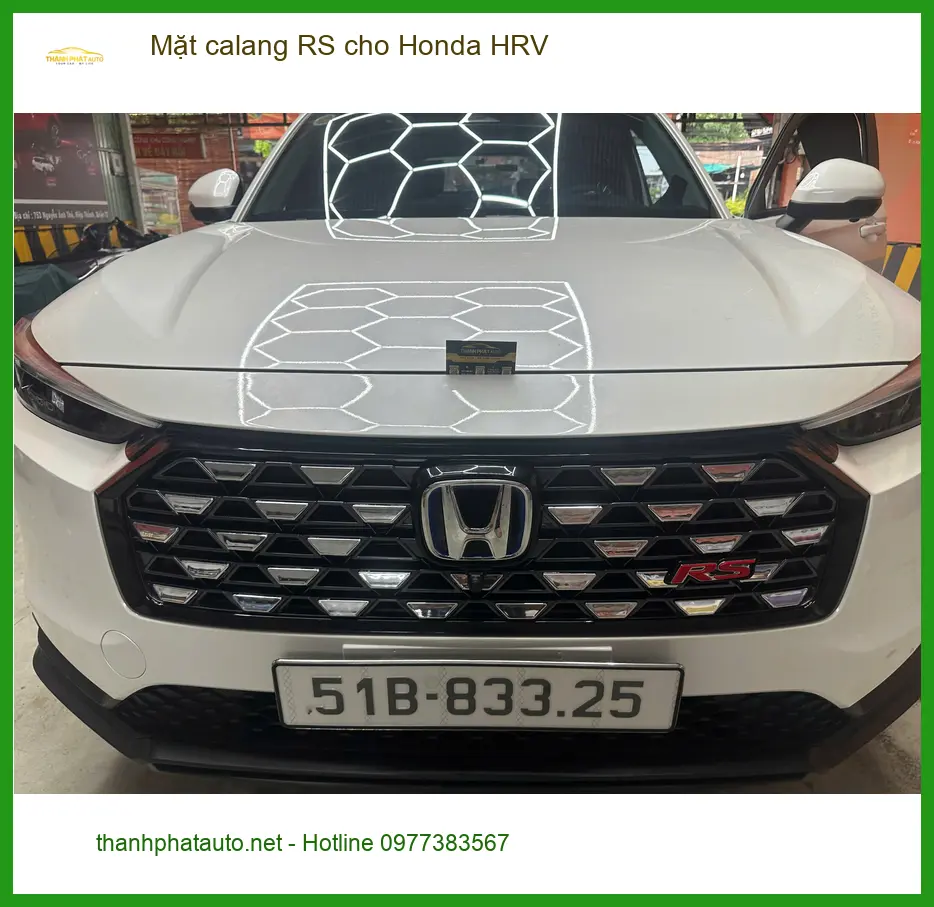 Anh Khang độ Mặt calang RS cho Honda HRV tại Quận Tân Phú để xe trông thể thao hơn ảnh thực tế 3