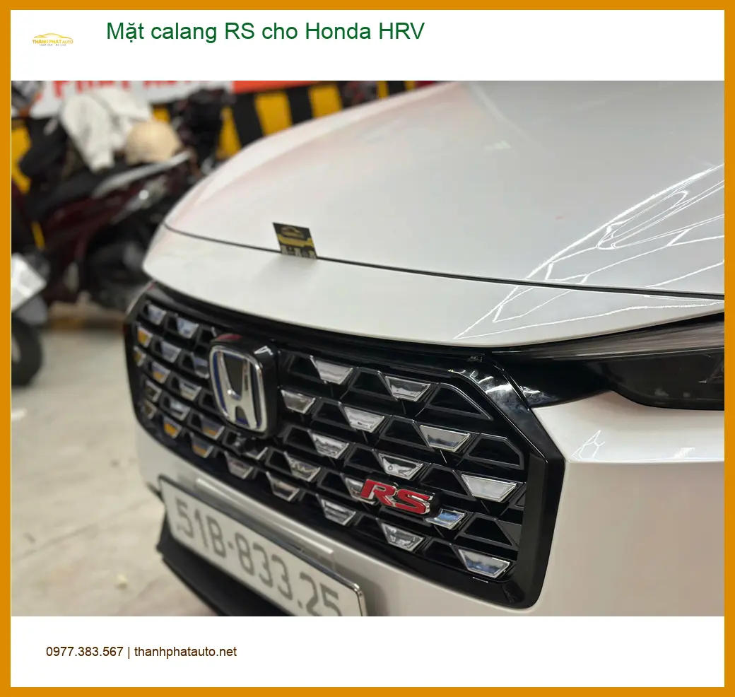 Anh Khang độ Mặt calang RS cho Honda HRV tại Quận Tân Phú để xe trông thể thao hơn ảnh thực tế 5
