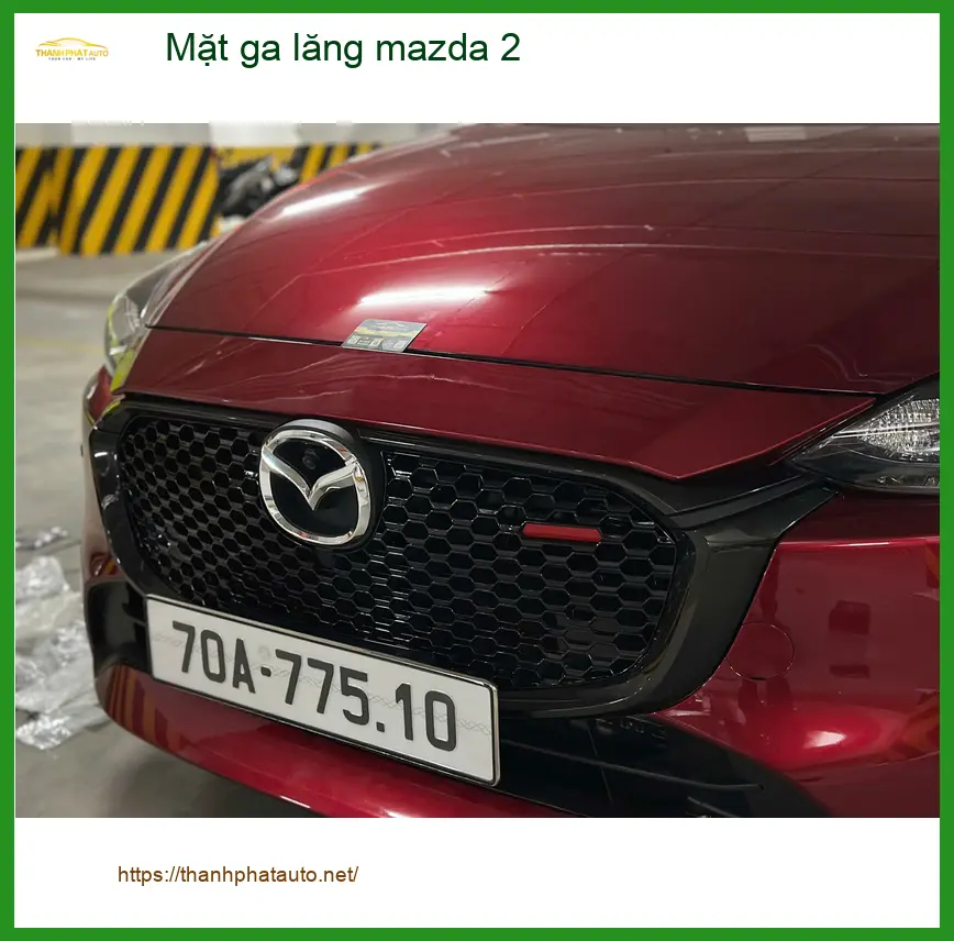 Anh Trọng Độ Mặt Ga Lăng Mazda 2 Tại Quận Thủ Đức Để Tạo Điểm Nhấn Khác Biệt