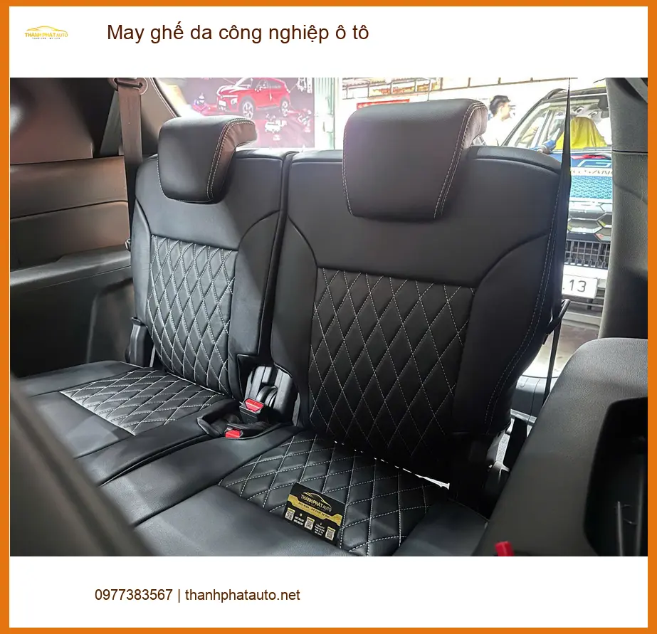 Anh Cường may ghế da công nghiệp ô tô Hyundai Elantra Quận Tân Bình, nội thất sang trọng hơn ảnh thực tế 3