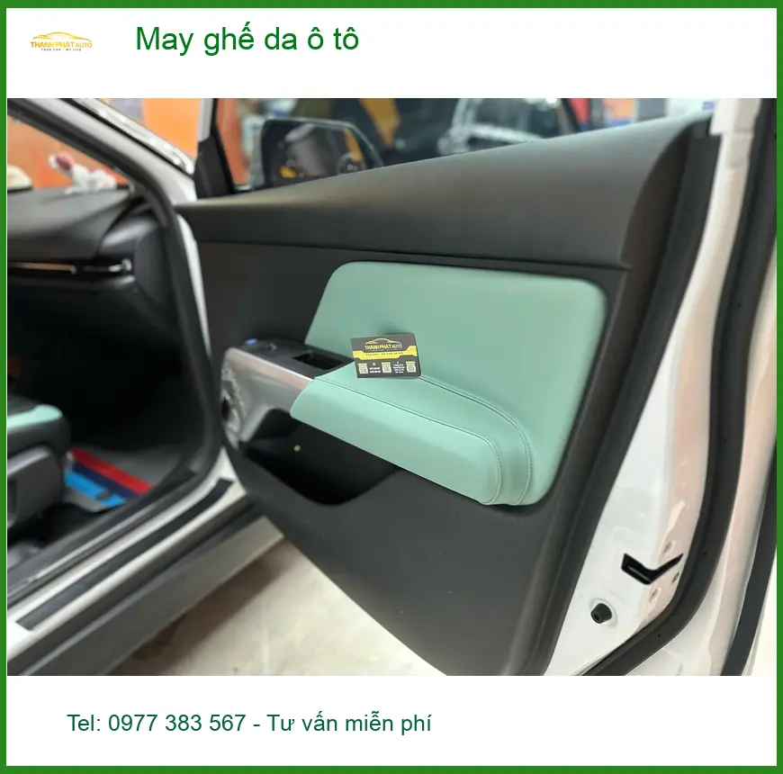 Anh Khải may ghế da ô tô cho Toyota Corolla Altis tại Quận 2 cho nội thất sang trọng ảnh thực tế 5