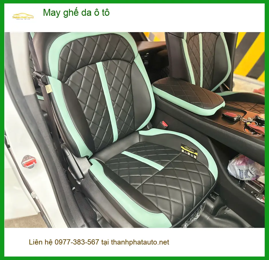 Anh Trọng may ghế da ô tô cho Hyundai Creta tại Phú Nhuận để nội thất sang trọng hơn ảnh thực tế 2