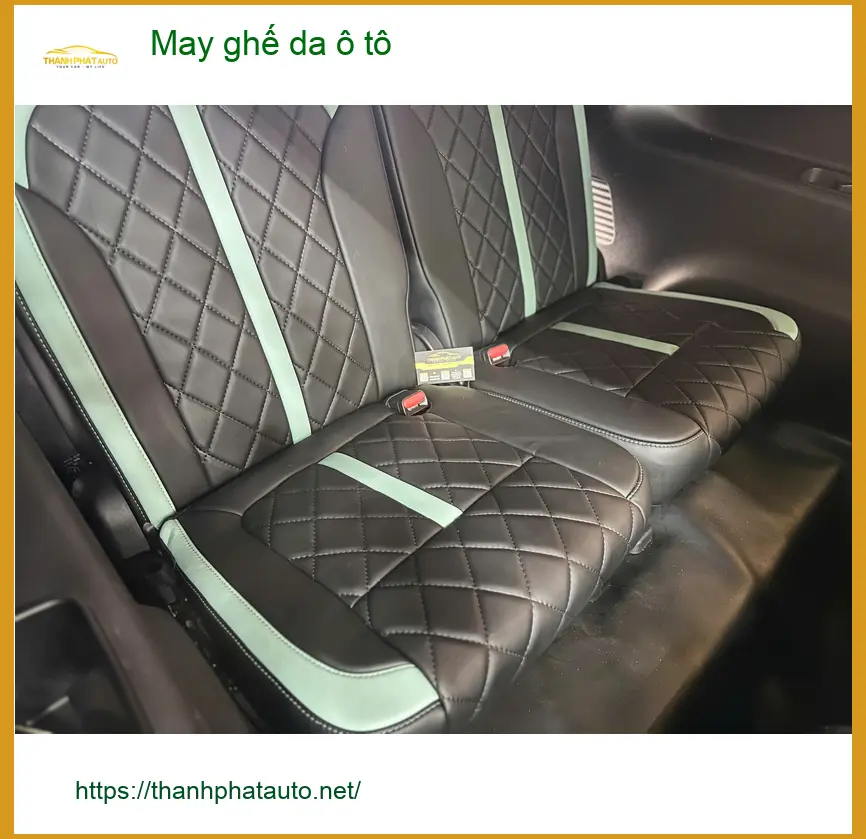 Anh Trọng may ghế da ô tô cho Hyundai Creta tại Phú Nhuận để nội thất sang trọng hơn ảnh thực tế 3
