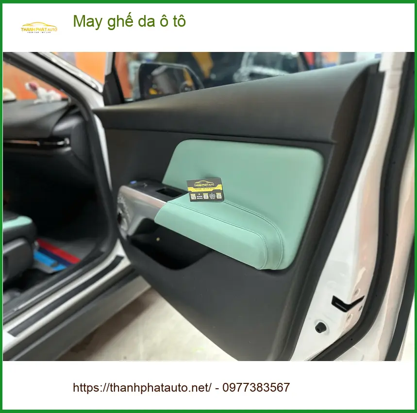 Anh Trọng may ghế da ô tô cho Hyundai Creta tại Phú Nhuận để nội thất sang trọng hơn ảnh thực tế 4