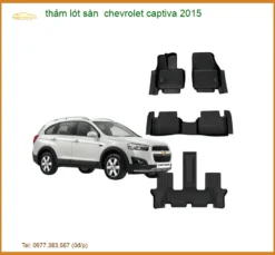 Thảm Lót Sàn Chevrolet Captiva 2015 - Trung Tâm Lắp Đặt Chính Hãng TPHCM