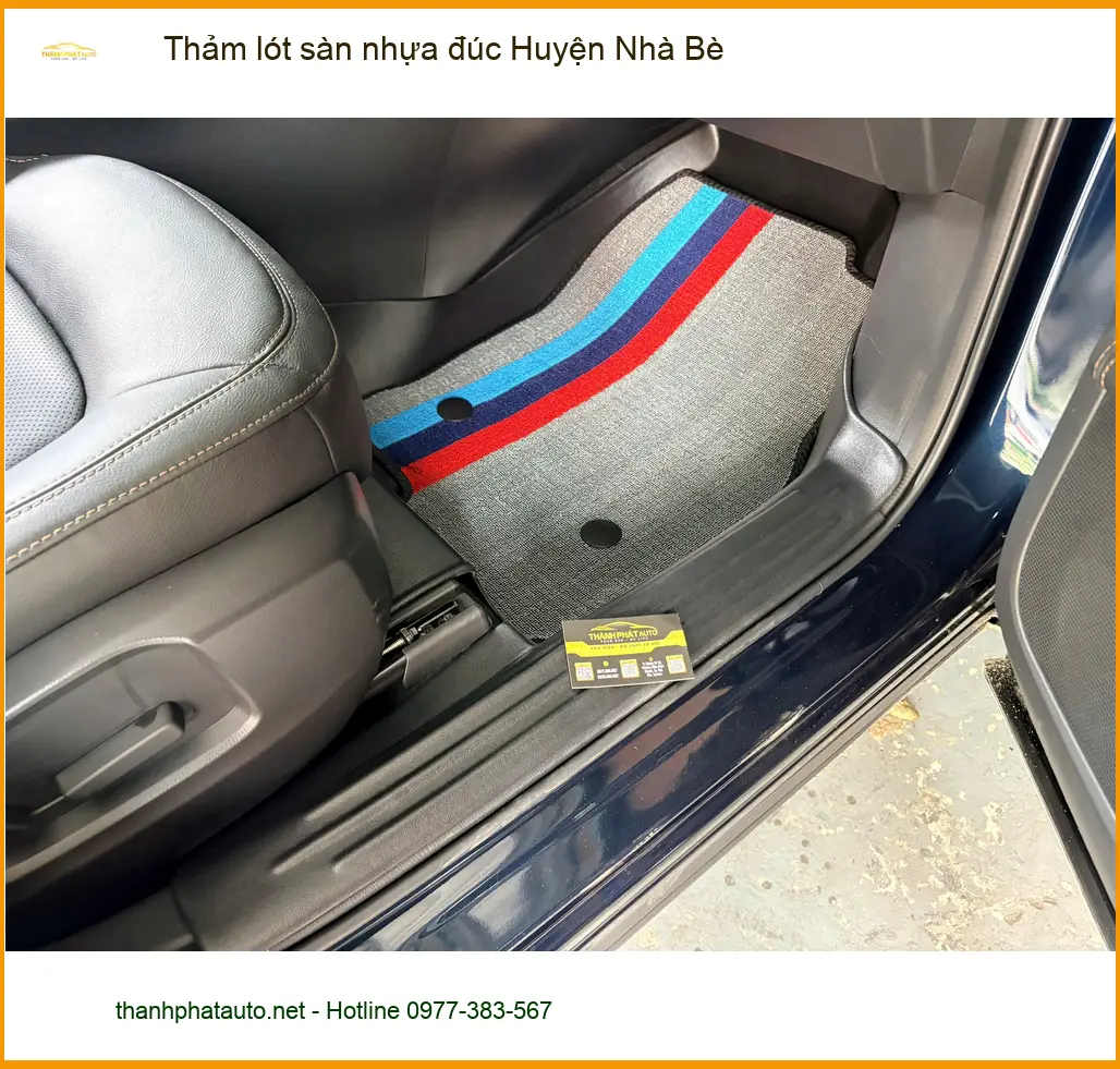 Nơi Lắp Thảm Lót Sàn Ô Tô lót sàn nhựa đúc Huyện Nhà Bè - Lắp Đặt Uy Tín ảnh thực tế 2