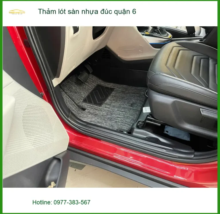 Nơi Lắp Thảm Lót Sàn Ô Tô lót sàn nhựa đúc quận 6 - Giá Tốt TPHCM