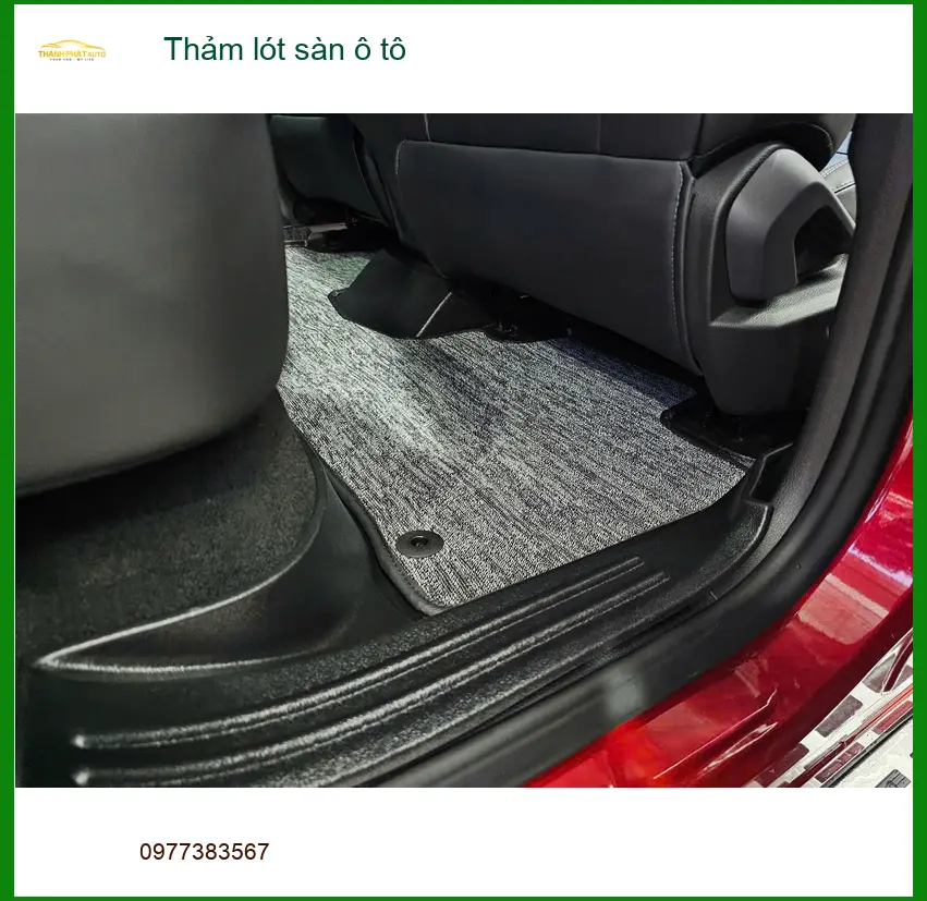 Anh Gia Bảo thay thảm lót sàn ô tô Suzuki XL7 tại Nhà Bè để chống ẩm mốc mùa mưa ảnh thực tế 3