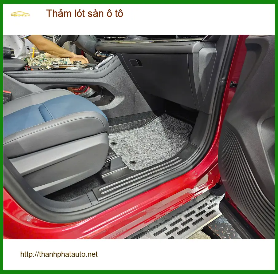Anh Gia Bảo thay thảm lót sàn ô tô Suzuki XL7 tại Nhà Bè để chống ẩm mốc mùa mưa ảnh thực tế 4