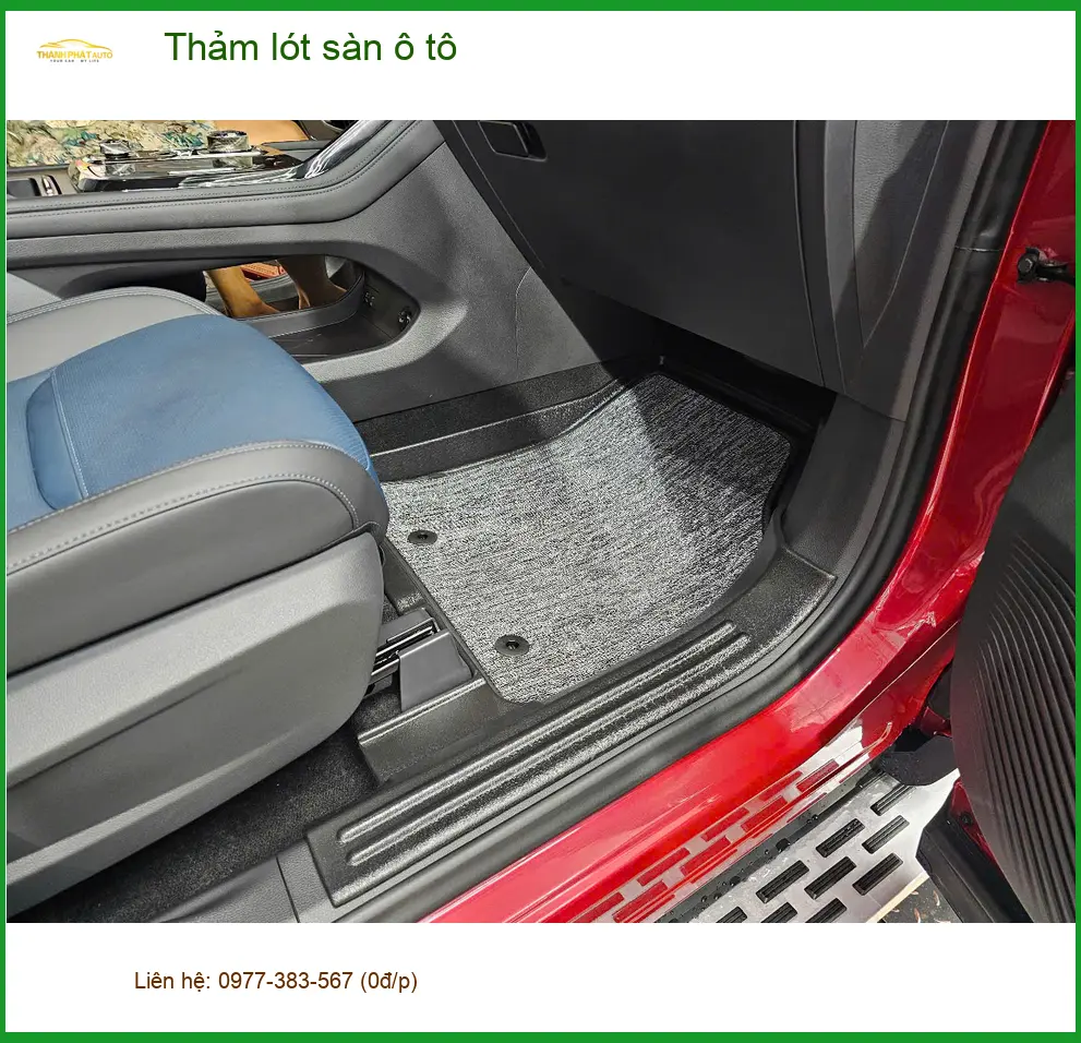 Chị Minh thay thảm lót sàn ô tô Honda CRV tại Quận 4 để nâng tầm không gian nội thất ảnh thực tế 5